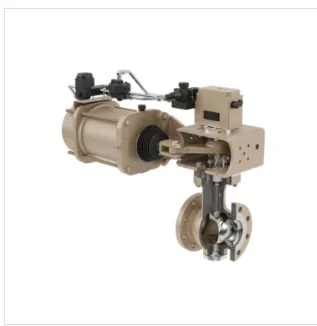 SAMSON Rotary Plug Valve 82.7‑02 Pneumatic Rotary Plug Control Valve For Harsh Working Condition