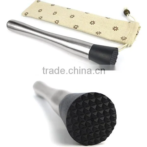 2016 Top Quality Muddler Bar Tool for Cocktail Muddler Cocktail Mojito Muddler