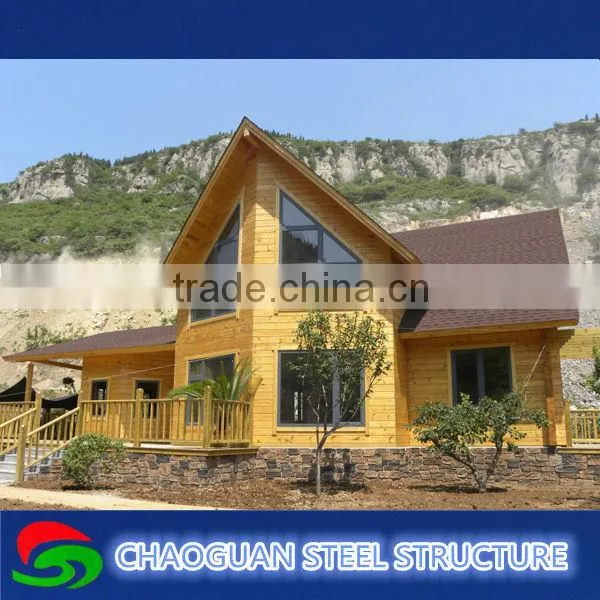 Light Steel Structure Villa,simple Pretty Movable Villa Building for Sale photo-4