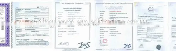 Reasonable Price 5-22mm Clear Curved and Flat Tempered Building Glass photo-2