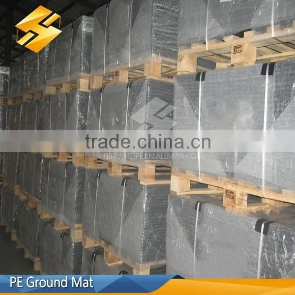HDPE Temporary Bog Mats / Antislip Surface Event Flooring Mat For Truck / Construction Road Mat photo-6