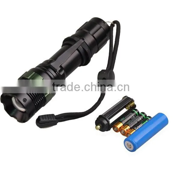 YT-1802 Flashlight 18650 Rechargeable Battery 3.7V Rechargeable LED Flashlight photo-4