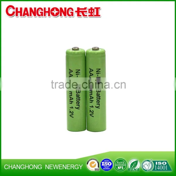 1.2V Aaa Ni-mh Rechargeable Battery Sealed Rechargeable Nickel Metal Hydride Battery HAA2500B