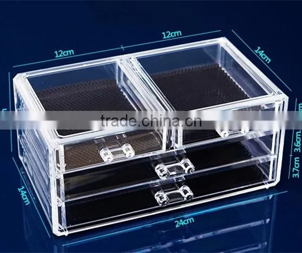 Transparent Drawer Type Cosmetic Display Box photo-2