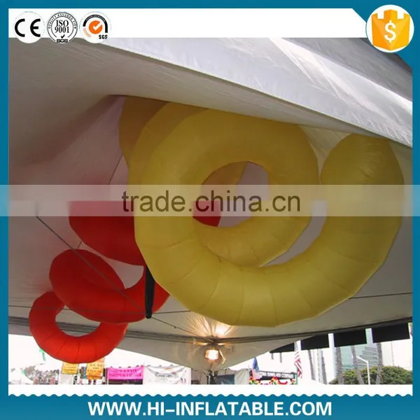 Newest Party Decoration Led Light Inflatable Spring Used for Event&party&stage Decoration photo-3
