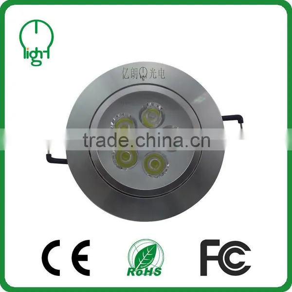 Hot Selling CE ROHS FCC Energy Saving Long Life Super Bright 5W Led Ceiling Spot Light
