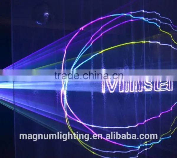Powerful Ministar 4000 Full Color RGB Big Dipper Stage Laser Light photo-2