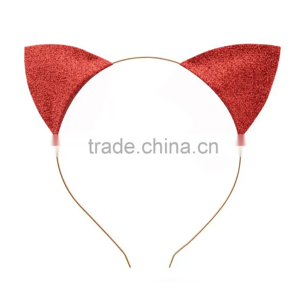 Hot-sales Cute Children Cat Ear Hairband Hard Headband for Baby Girl Hair Accessory Wh-1843 photo-5