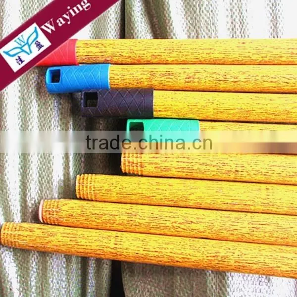 Eucalyptus Wooden Brush Handle With PVC Coated photo-6