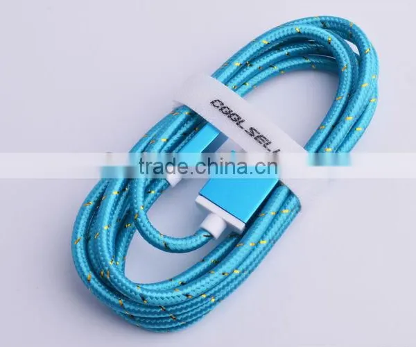 3ft Strong Durable 100% Factory Test Fabric Nylon Braided USB Charger Cable photo-5