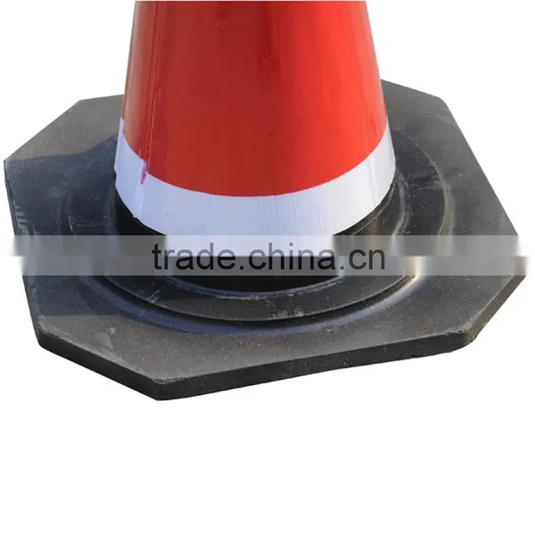 750mm Rubber Road Warning Traffic Cone photo-3