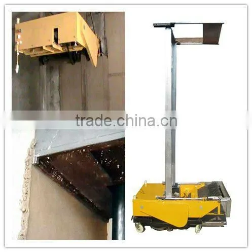 Auto rendering plastering equipment for wall