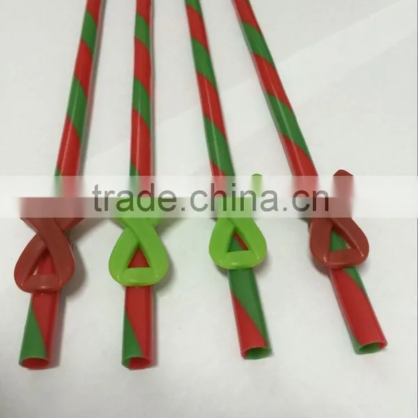 Hard Plastic pp Drinking Straw for Christmas photo-2
