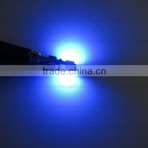 12V T10 194 2 SMD ERROR FREE LED Light Bulb Blue photo-2