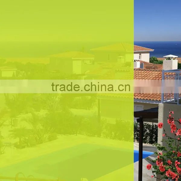Light Yellow Glass Window Film for Building Decoration With High UV Rejection photo-5