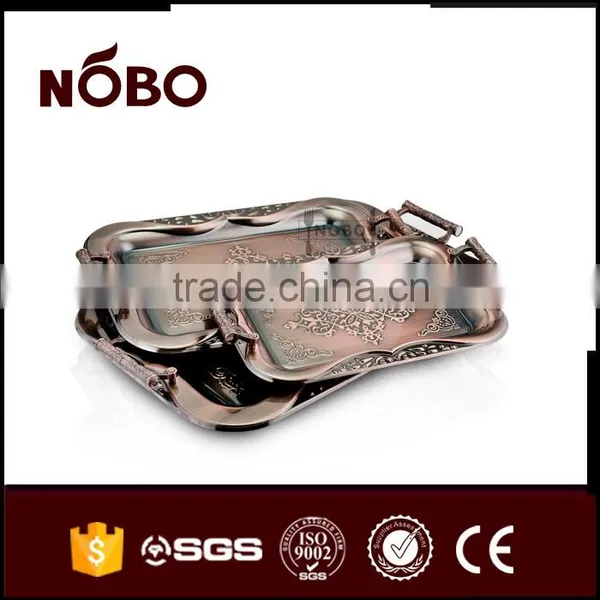 Colorful High Quality Tray Serving With Handle