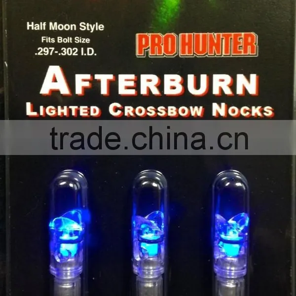 NEW NOCKTURNAL LIGHTED ARCHERY CROSSBOW NOCK photo-3