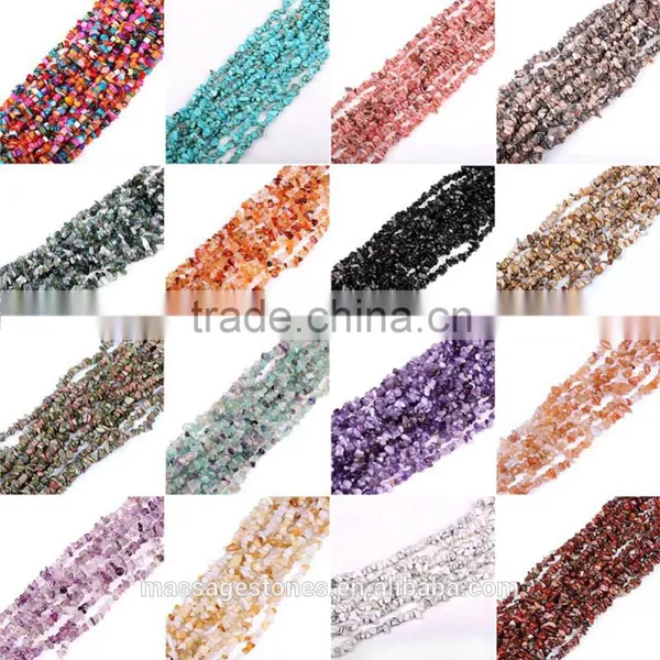 Stone Bead Chips for DIY Gemstone Bracelet Necklace photo-2