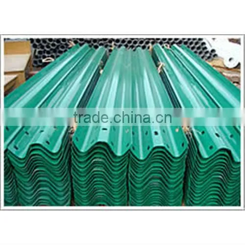 Plastic PVC Spraying Coated Highway Guardrail
