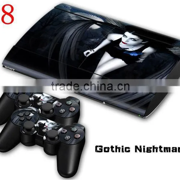 Factory Supply! Cheap Skin Sticker for Ps3 Slim 4000 Wholesale! New Arrival ! Low MOQ ! photo-3