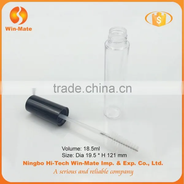 Clear Factory Saled Flat 121*19.5mm Mascara Packaging With Brush photo-6