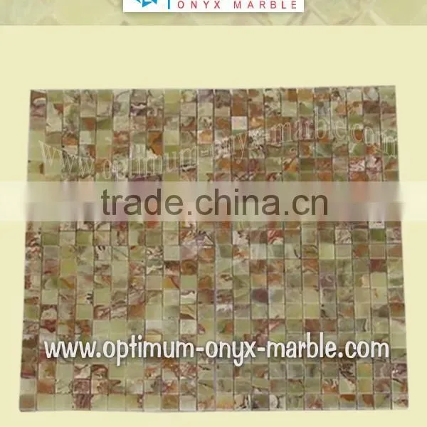 GREEN ONYX MOSAIC TILE - 012 photo-2