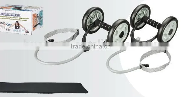Foot Massage & Exercise Wheel AB Exercise Easy to Use and Carry Home Gym Exercise Wheel AB WHEEL Brake Exercise Wheel Massage photo-6