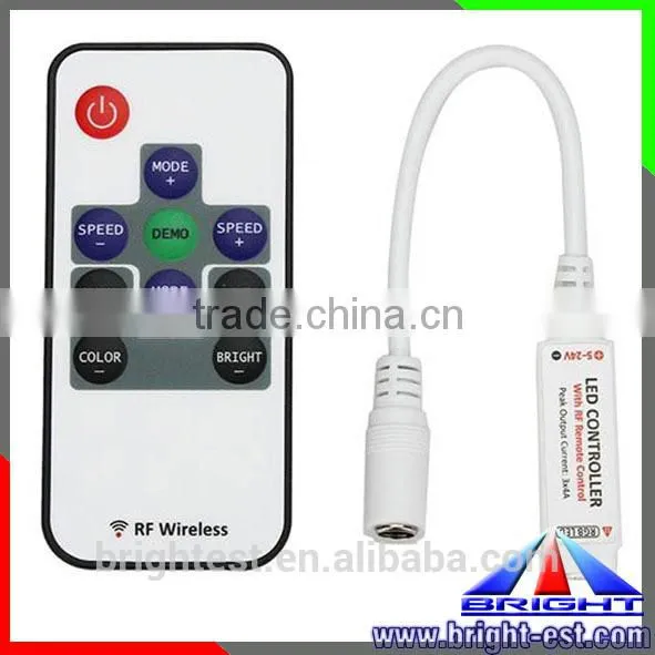 3keys LED RGB Amplifier 3 * 4A for Led Strip Lightixels, DC5v-24V Input,DC12V 144W MiNi RGB LED Controller photo-5