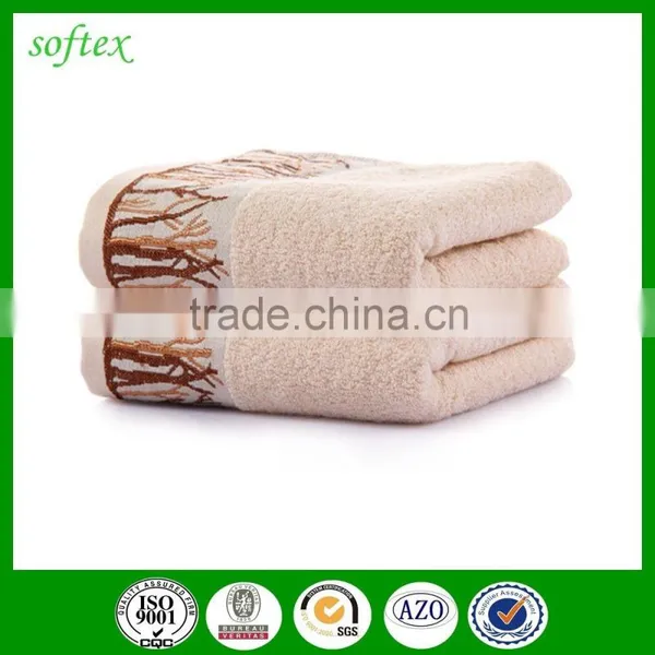 Hot Sale Luxury Embroidery Bamboo Face Towel photo-5