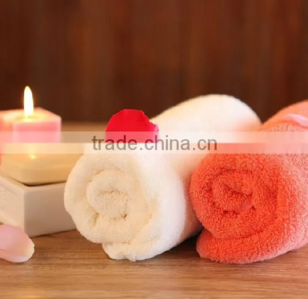 Super Absorbent 100% Cotton White Plain Woven Towel With Great Price photo-3