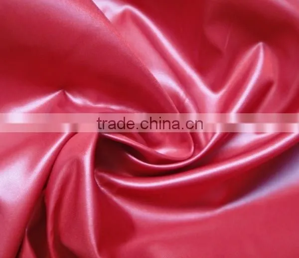 Wholesale China 2014 Newly Textile Heavy Cired Waterproof Polyester Taffeta Product for Garment, Lining, Suit, Jacket,proof Coat photo-2