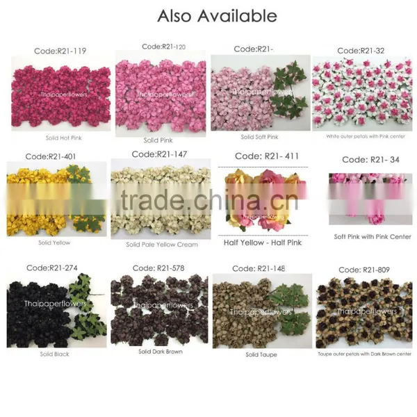 Handmade Mulberry Paper Flower, Wedding Party, Scrap-booking Crafts, Wholesale 21/595 photo-6