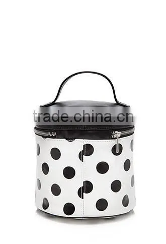 Gift Bag Round PU Dot Cosmetic Case photo-2