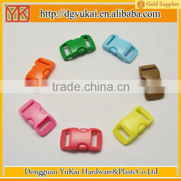 Yukai Paracord Rope Buckle/3/8" Plastic Curved Buckle/survival Bracelet Plastic Buckle photo-4