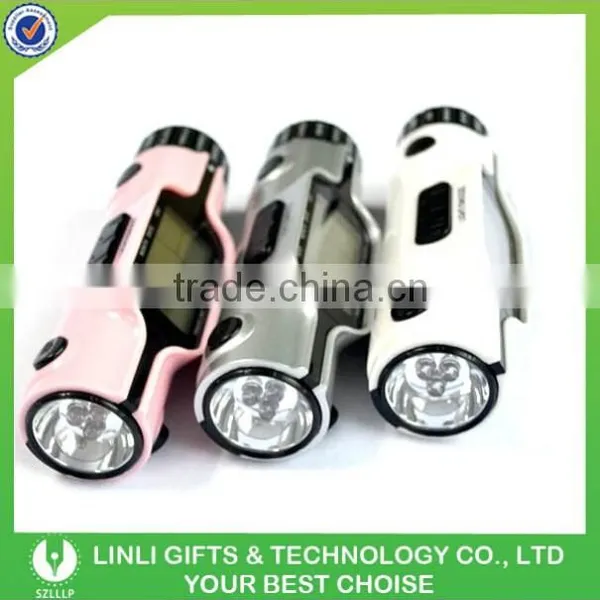 Promotional Gift Led Torch World Time Travel Clock photo-2