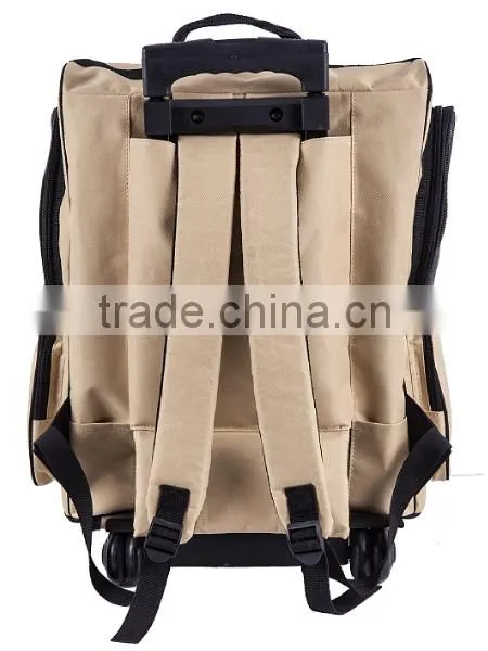Rolling Backpack Luggage on Wheels With Mat photo-4