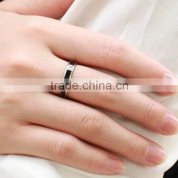 2015 Romantic Plain Design Gay Pride Engagement Rings photo-6