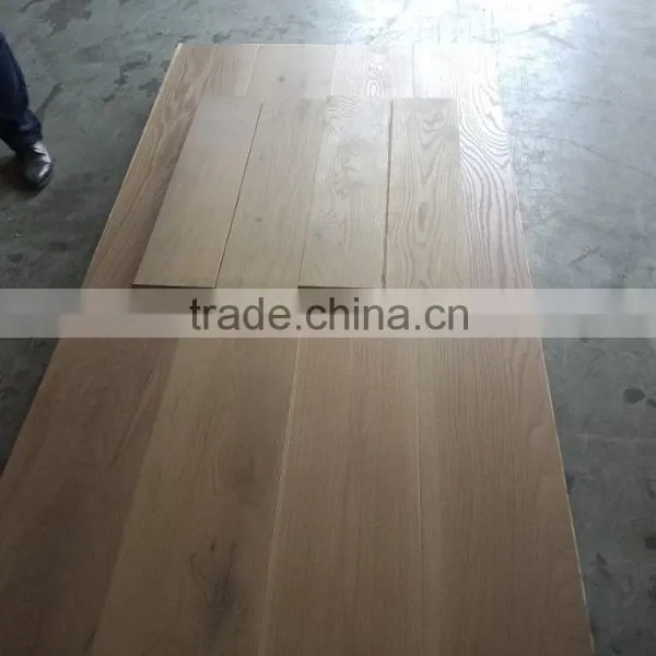 Best Sale T&G Wide Plank American White Oak Wood Flooring photo-3
