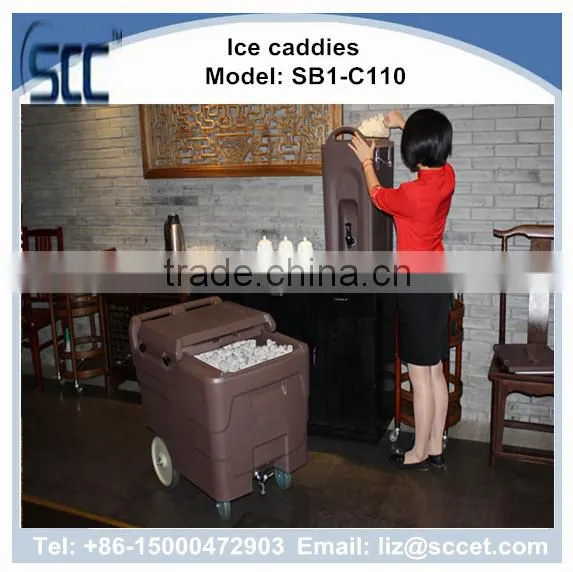 110Ltr Ice Store Cart, Ice Store Caddies, Plastic Cart for Ice Storing and Transport photo-4