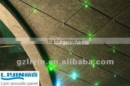 Polyester Fiber Acoustic Panel Ceiling Tile