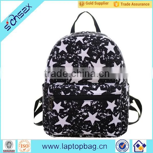 New Style Girls Canvas Backpack Kids Canvas Bagpack School Bags photo-4