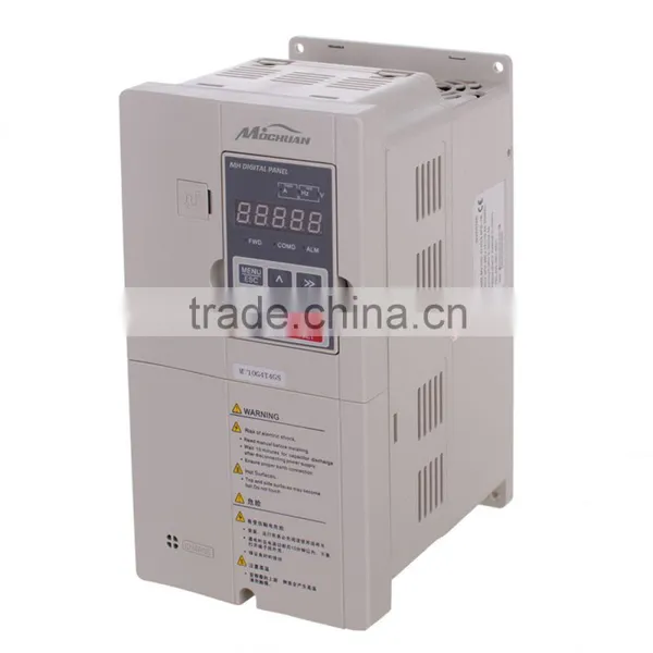 380V AC Three Phase 10HP 7.5KW Vfd Frequency Inverter Converter