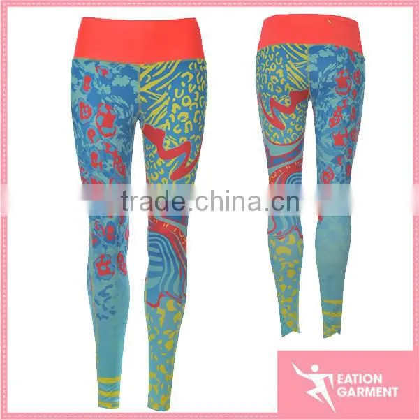 2016 Hot Sexy Yoga Wear Organic Fitness Leggings Laides Yoga Pants