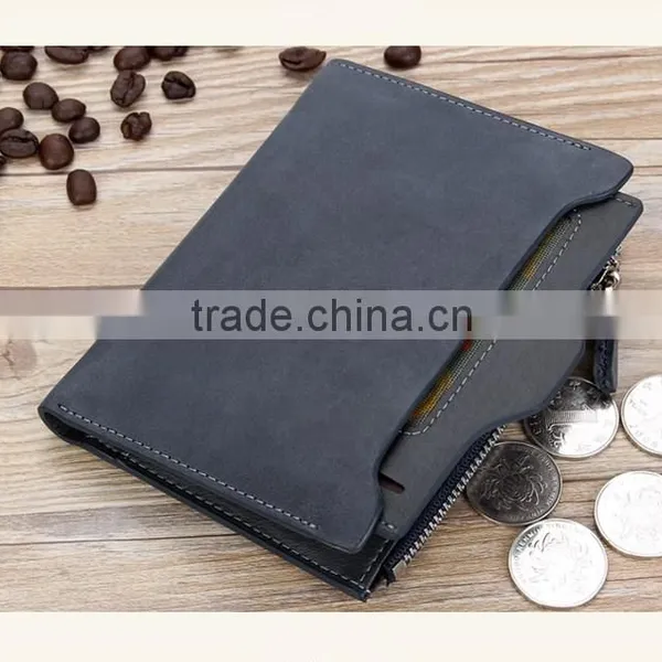 High Quality Durable New Arrival Heavy Duty Genuine Leather Wallet With Money Clip photo-3