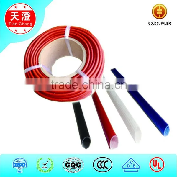 Fiberglass Braid Silicone Rubber Sleevings/tubes photo-3