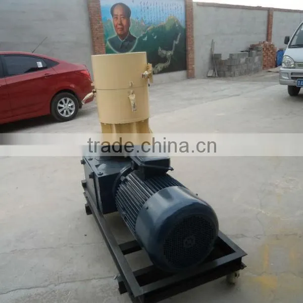Professional Rotating Roller Type=w= Wood Pellet Mill
