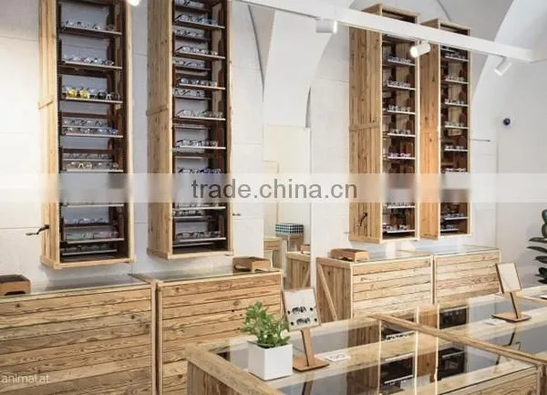 Custom Unique Simple Fashion Modern Optical Shop Counter Design photo-2