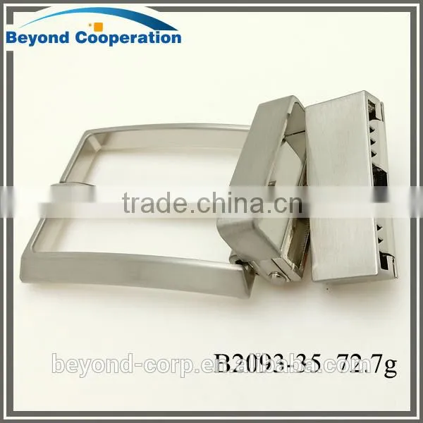 35MM Tunable Pin Buckle Turning Belt Buckle for Men's Twist Two-faced Belt Stripe photo-5
