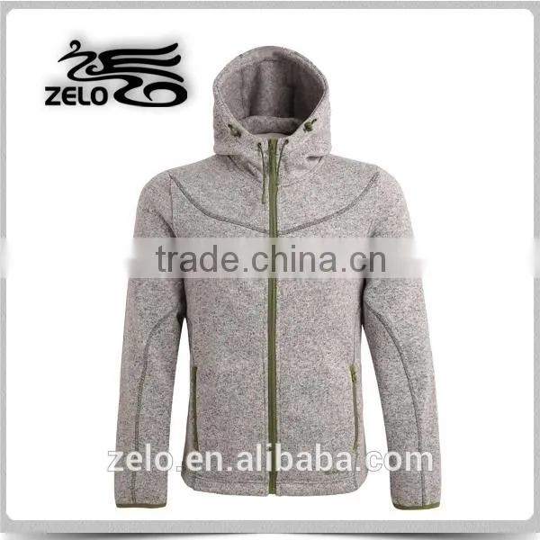 Inside Fleece Hoody Women Custom Knit Sweater photo-2