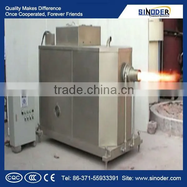 Power Saving Biomass Gasification Stove Wood Pellet Burner for Steam Boiler